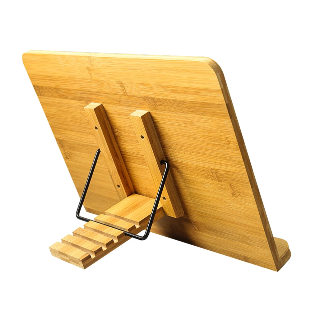 Adjustable Reading Rack Wooden Folding Drawing Board Desktop Reading Board