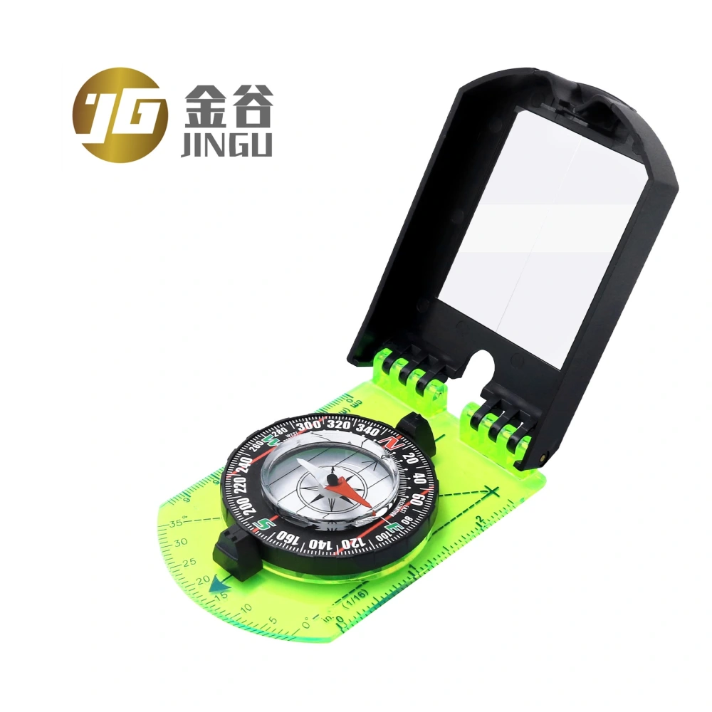 Travel Compass Map Compass Navigation Tool Outdoor Hiking Map Compass for Survival