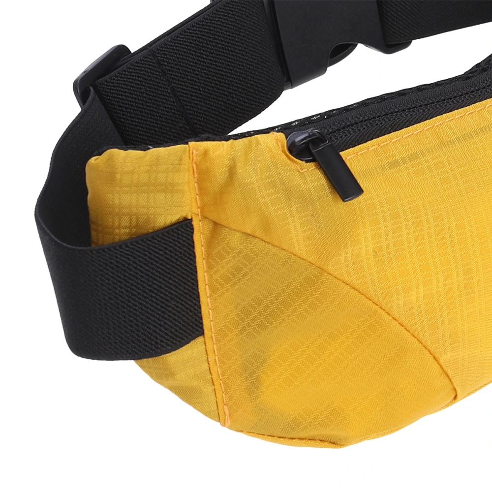 Pocket Multi-Function Outdoor Lightweight High-Capacity Running Waist Bag for Man Male Woman (Yellow)