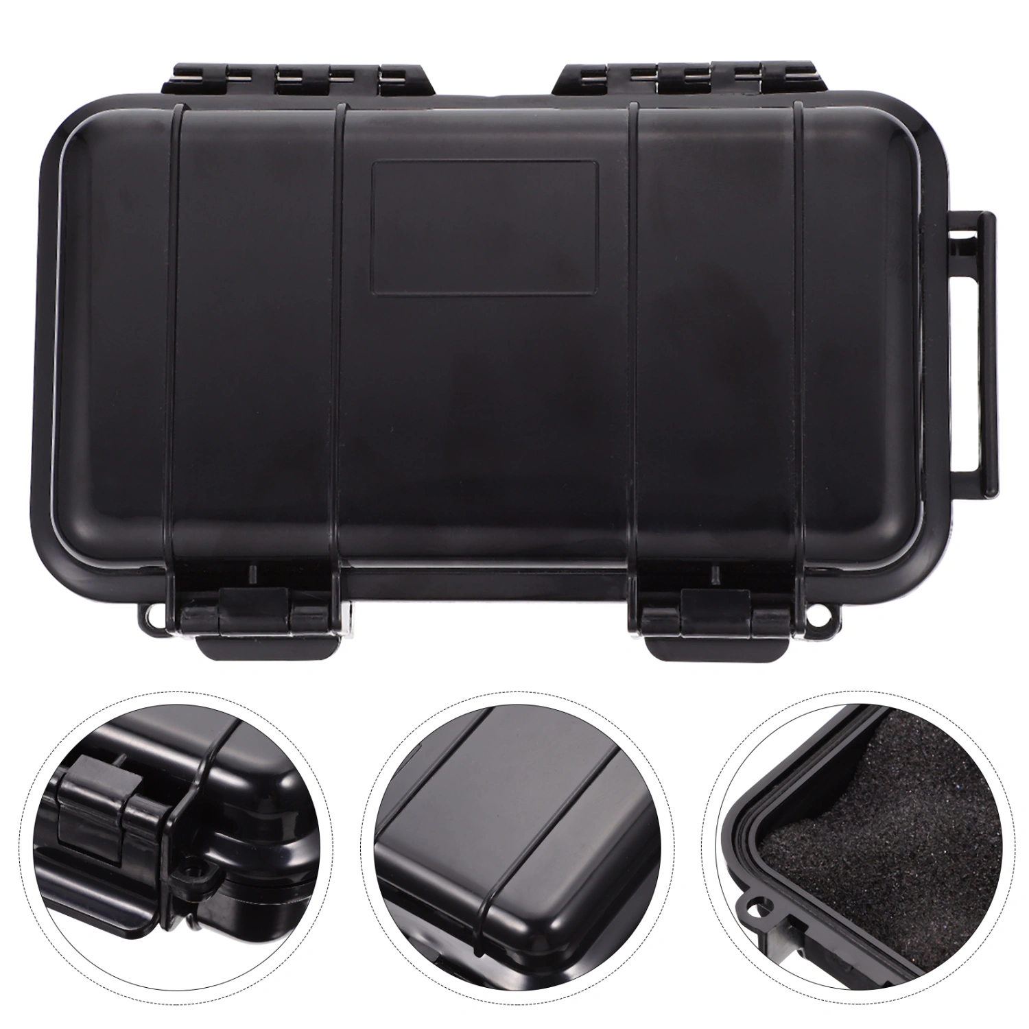 1Pc Survival Storage Case Outdoor Storage Box Shockproof Sealed Case Holder