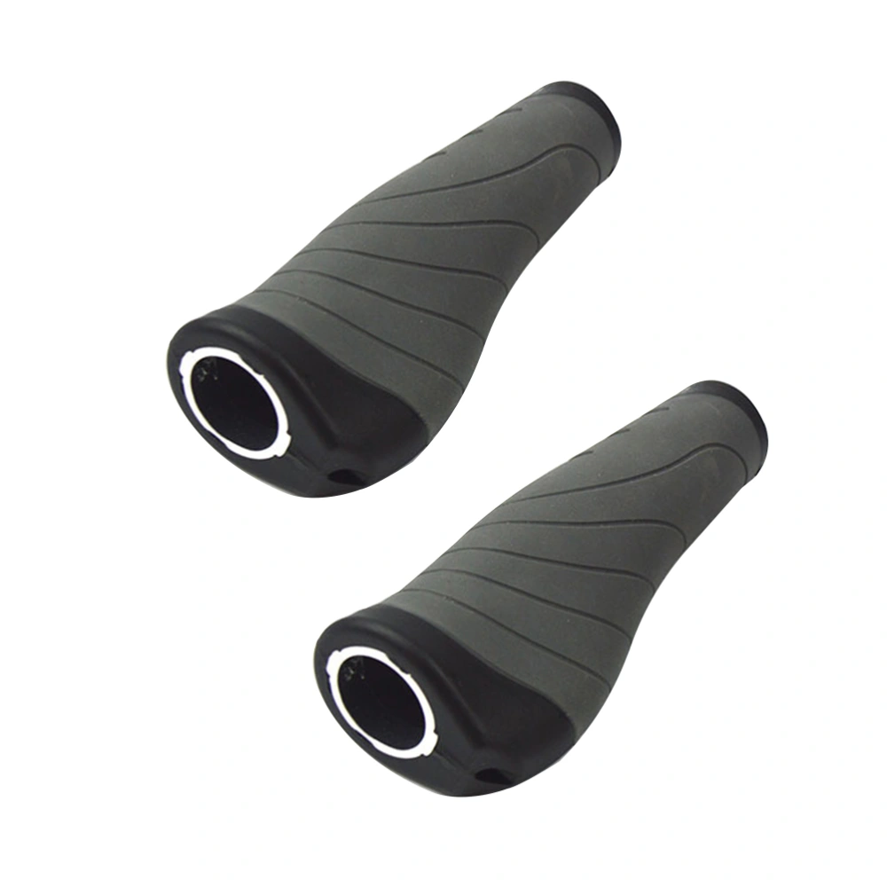 2pcs Anti-slip Cycle Handle Cover Handlebar Cover Bike Handlebar Grips Bike Handle Cover Bike Accessory for Bike Outdoor Riding (Black)