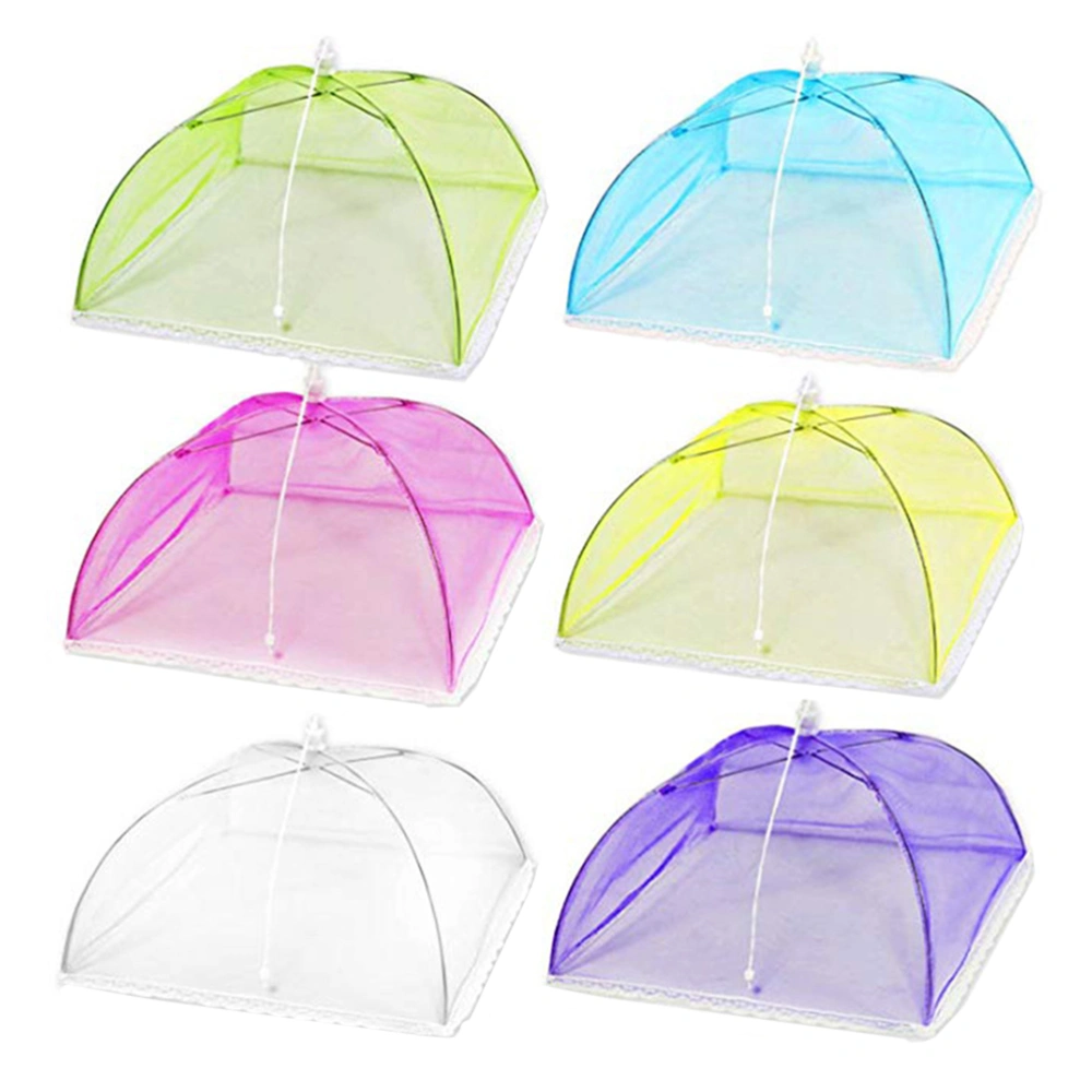 6pcs 17 Inch Food Cover Tent Table Cover Foldable for Home Kitchen