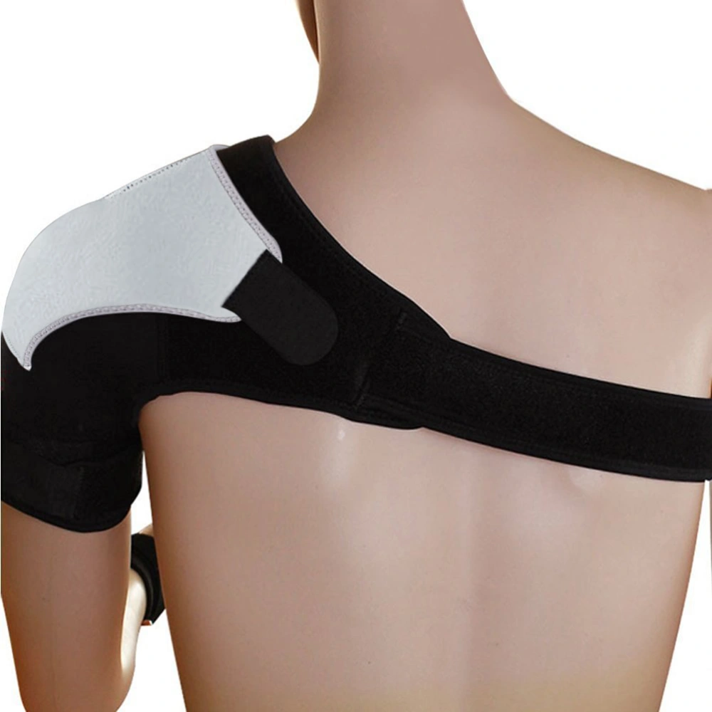 Shoulder Support Brace for Rotator Cuff Injury Prevention and Recovery Adjustable Shoulder protector (Left Shoulder)