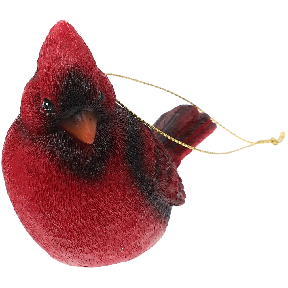 Artificial Birds Models Xmas Fake Birds Garden Layout Ornaments Resin Decor