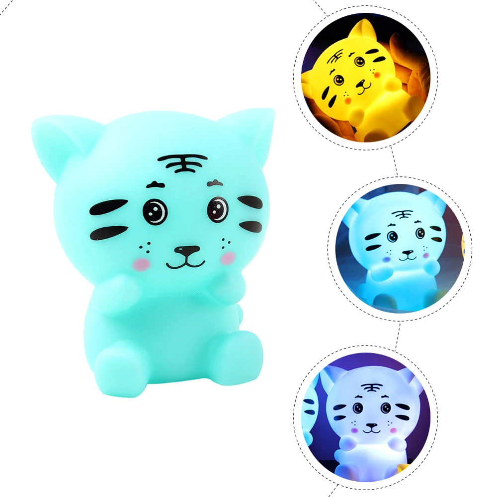 1PC Creative Tiger Small Night Light LED Decorative Kids Birthday Gift Toy Light