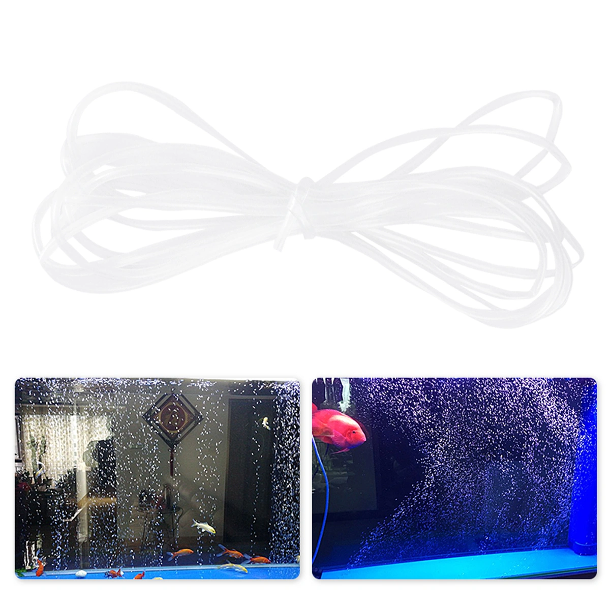 5M 4-6mm Standard Airline Tubing Air Pump Accessory for Aquariums Air Pump