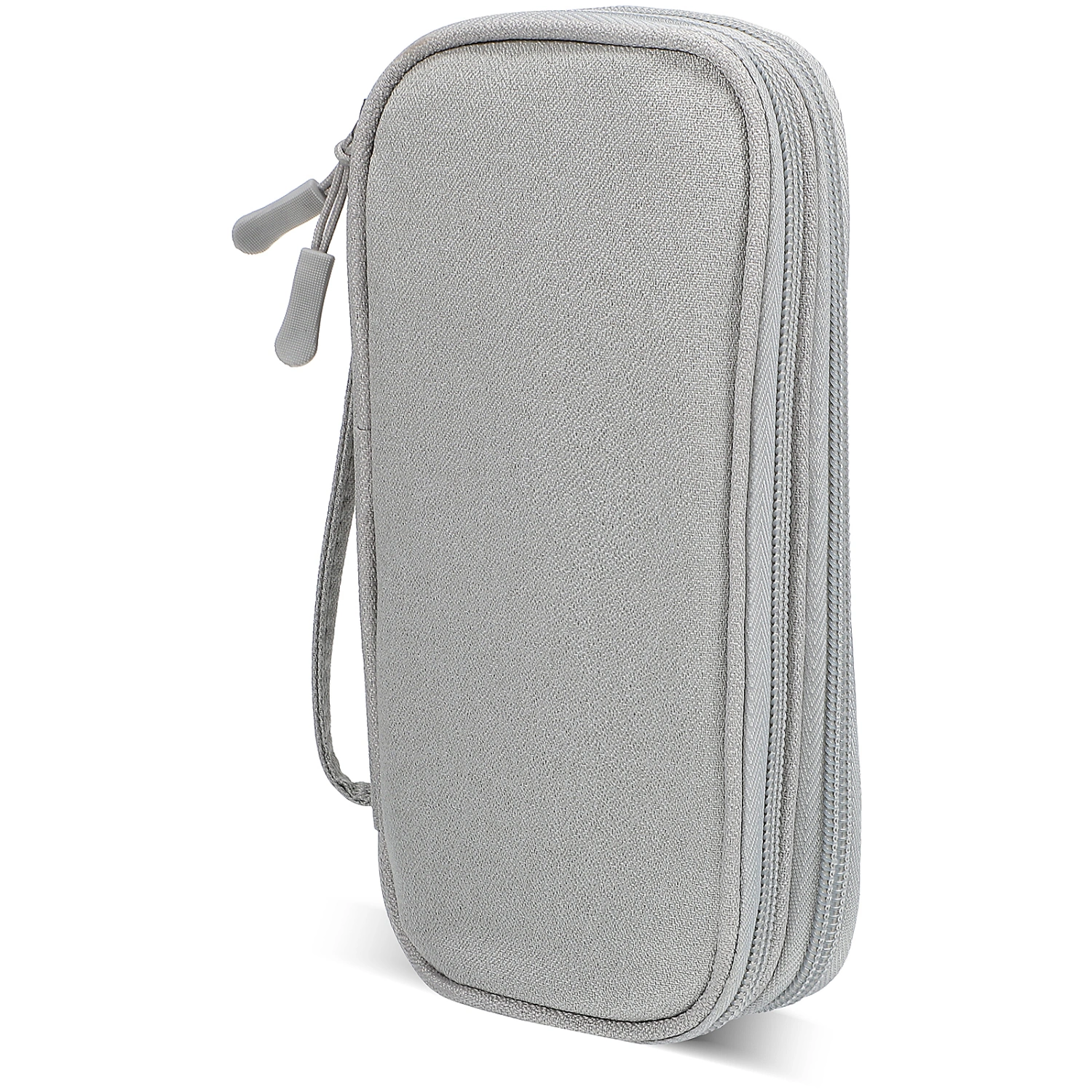 Electronic Bag Cable Pouch Portable Accessories Container Travel Storage Organizer Zipper Pouch for USB Drive