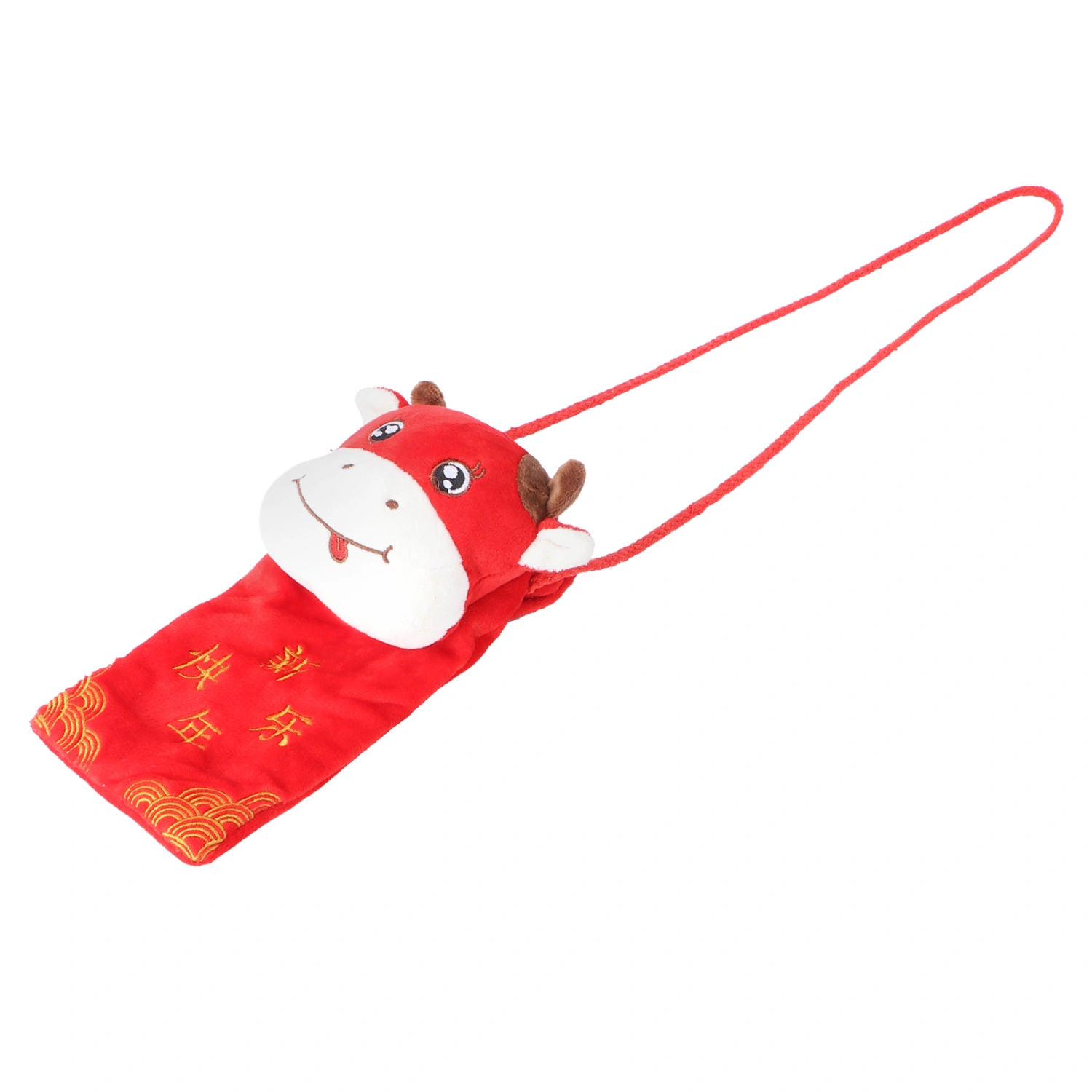 1pc Calf Design Shoulder Crossbody Bag New Year Crossbody Bag for Children