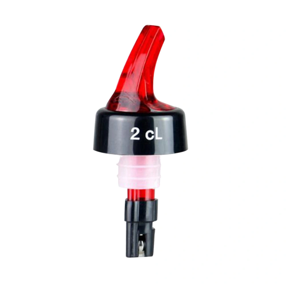 15ML Quantitative Wine Pourer Kitchen Condiment Bottle Pourer Bottle Stopper Pour Guiding Tool (Random Color)