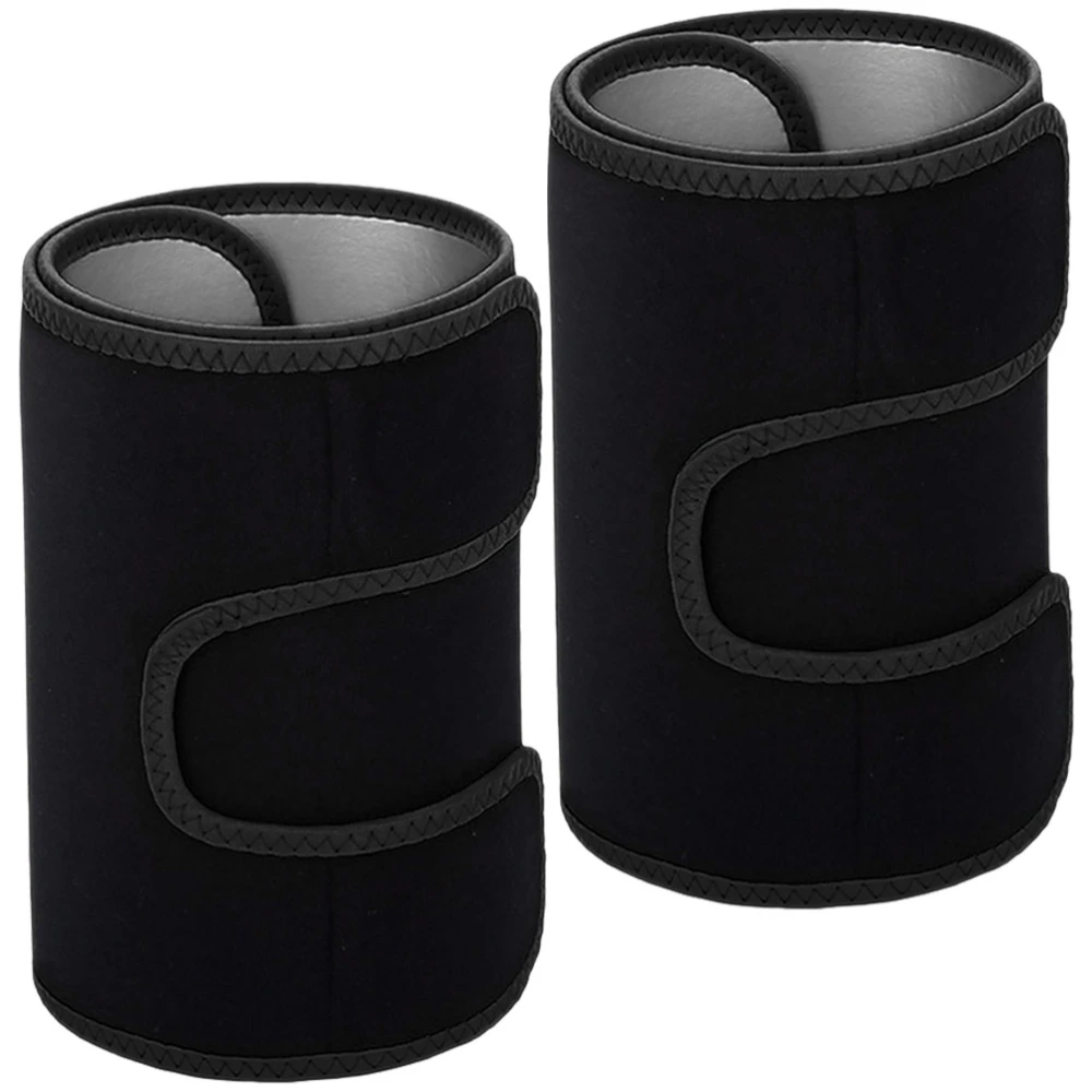 1 Pair Sauna Thigh Band Adjustable Thigh Sleeve Thigh Loose Fat Sleeve Fitness Thigh Wrap