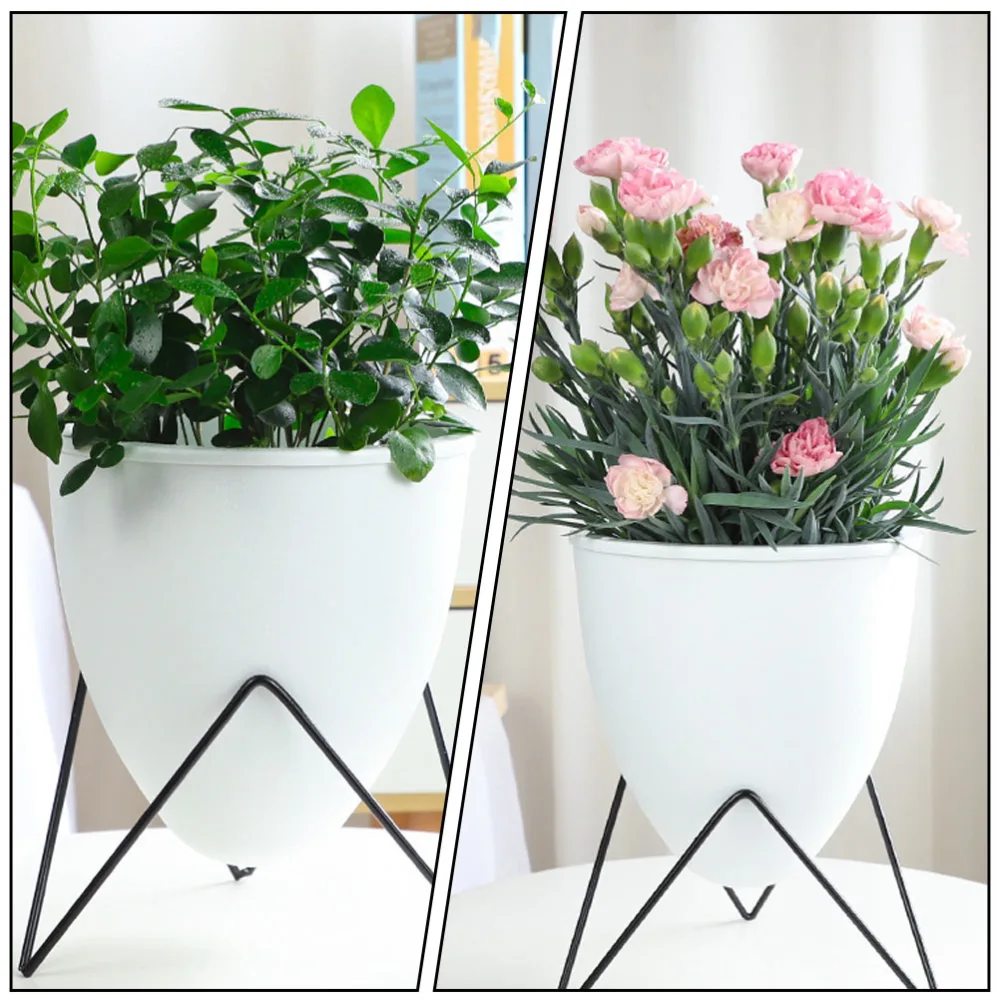 3 Sets Automatic Water-absorbing Flower Pot Flower Pot Convenient Planting Pot