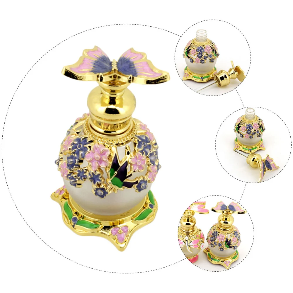 Empty Refillable Perfume Bottles Fragrance Bottle Dresser Table Decoration