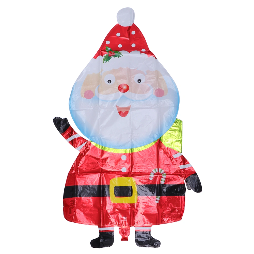 96x53cm Christmas Party Decoration Santa Claus Pattern Snowman Balloon Aluminum Foil Balloon