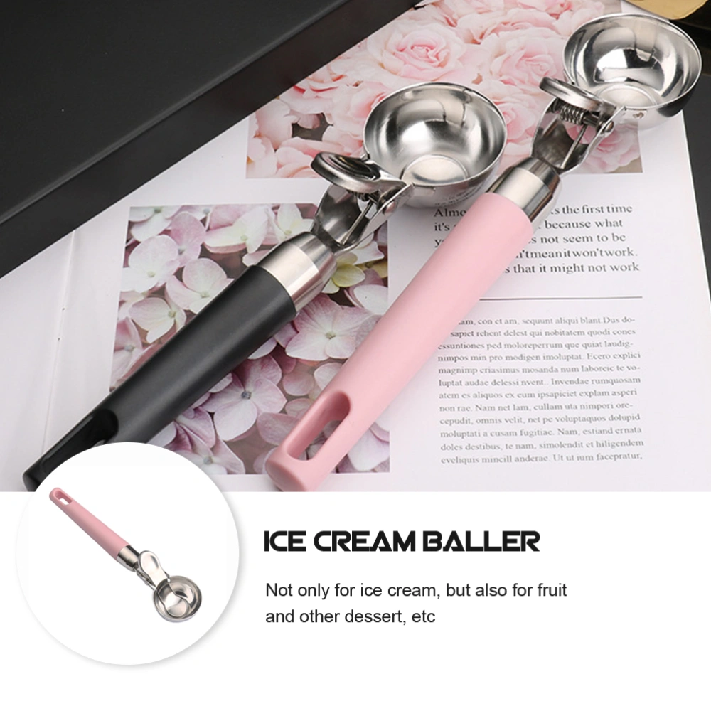 Stainless Steel Melon Baller Ice Cream Spoon Dessert Ball Maker Meatball Scooper