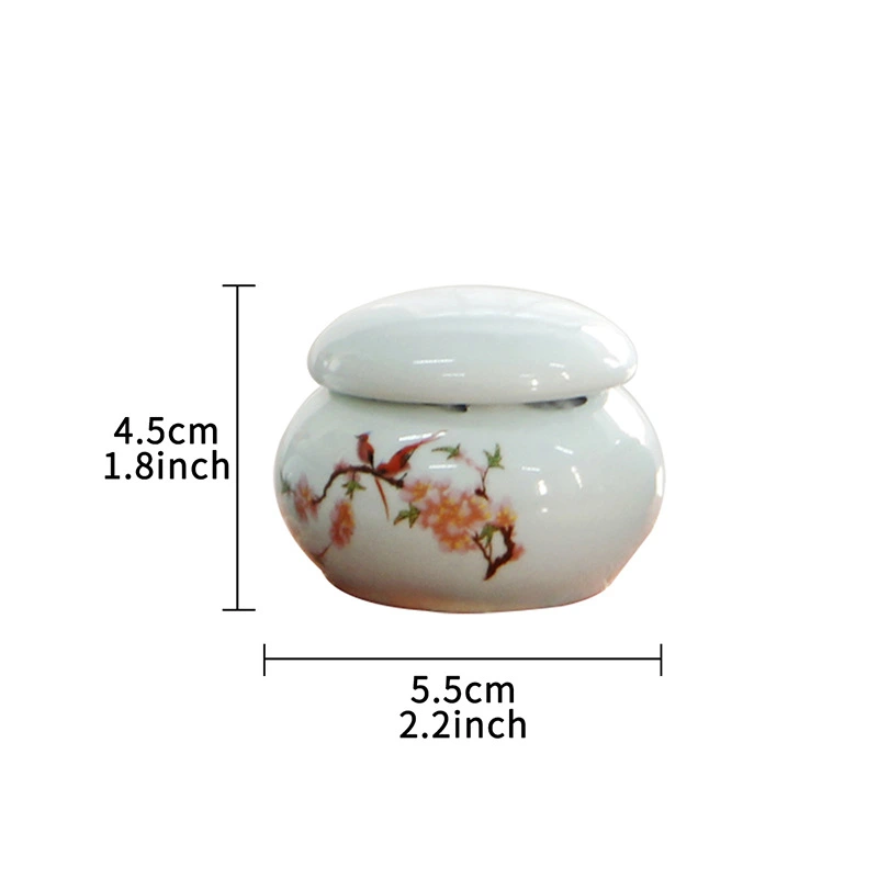 Household Tea Canister Candy Jar Tea Leaves Storage Jar for Home Office