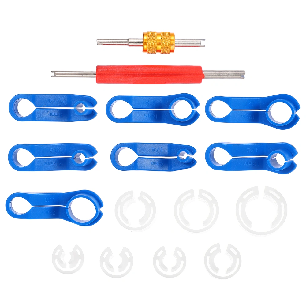 16pcs Practical Fuel Line Removal Tool Durable Automotive AC Fuel Lines Remover