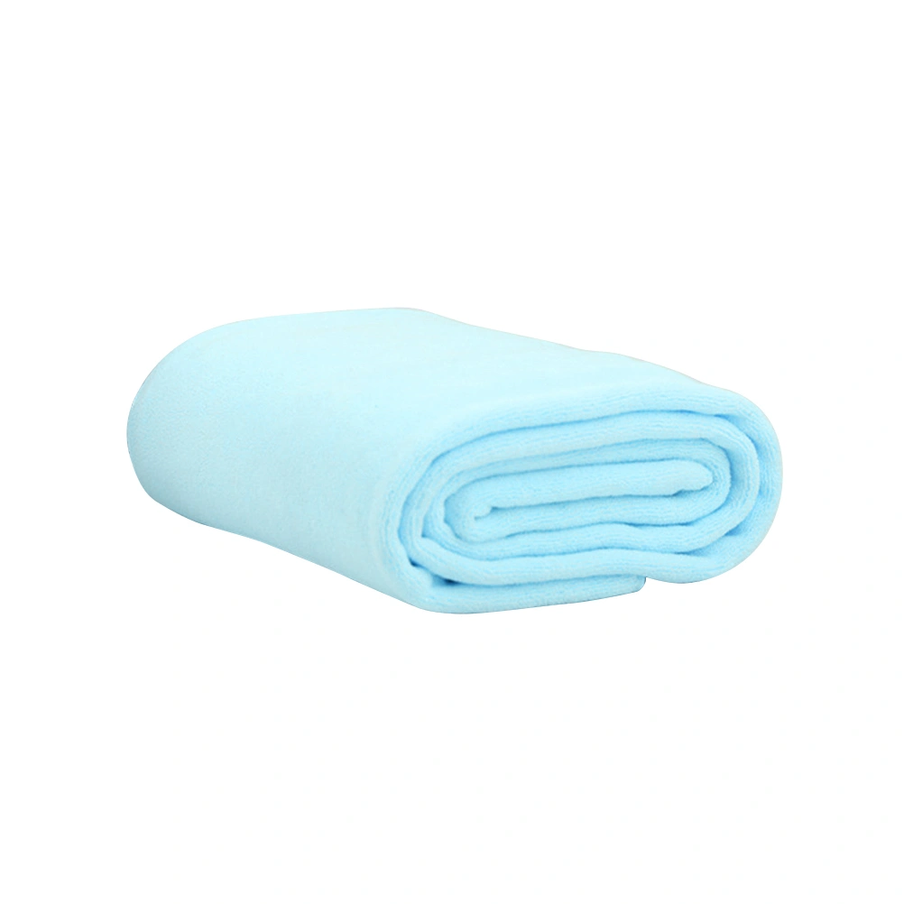 Microfiber Towels Large Quick Dry Bath Towel for Spa Beach Swimming Camping 70x140cm (Light Blue)