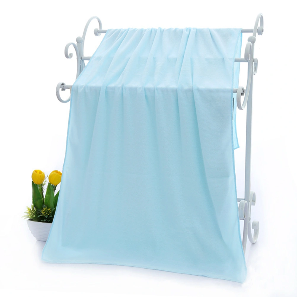 Microfiber Towels Large Quick Dry Bath Towel for Spa Beach Swimming Camping 70x140cm (Light Blue)