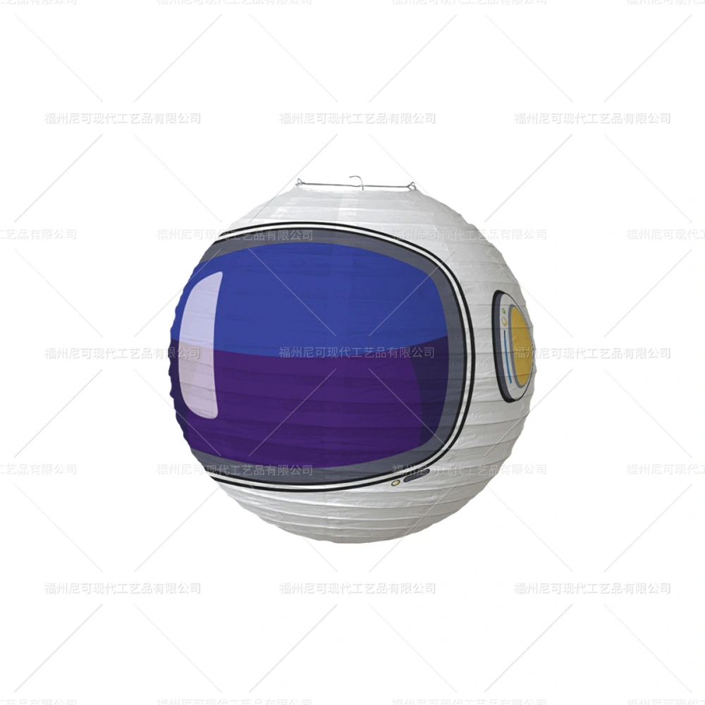 Space Theme Paper Lanterns Paper Lantern Hanging Lantern Ornament Paper Lantern