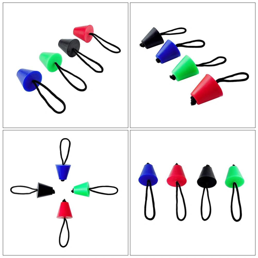 4 Pcs Canoe Stopper Silicone Kayak Scupper Plug Canoe Drain Holes Stoppers