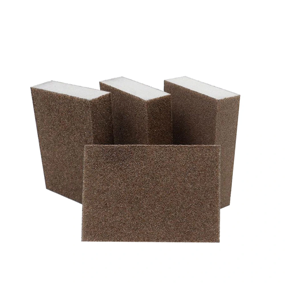 2pcs Sanding Sponge Block Abrasive Pad for Furniture Wall Floor Grinding Kitchen Cleaning Hand Tool 100x70x25mm