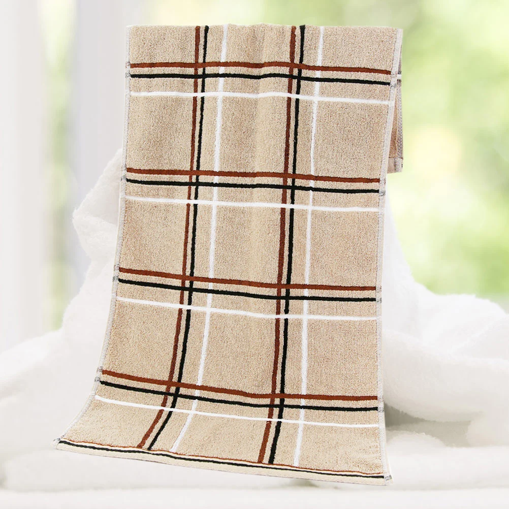 Flower Pattern Bamboo Fiber Bath Towel Jacquard Towels  Cleansing Washcloth Facial Hand Towels Super Absorbent for Home Hotels Barber Shops Gifts(Light Grey)