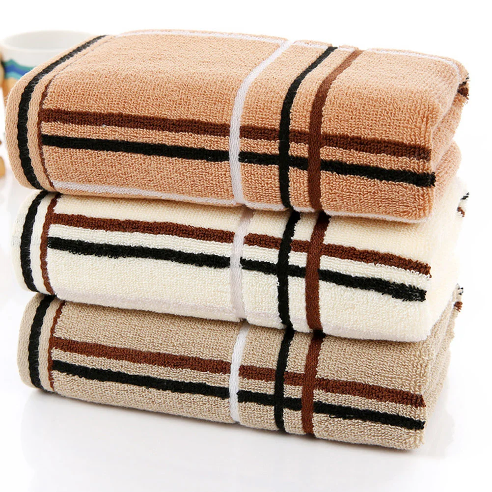 Flower Pattern Bamboo Fiber Bath Towel Jacquard Towels  Cleansing Washcloth Facial Hand Towels Super Absorbent for Home Hotels Barber Shops Gifts(Light Grey)