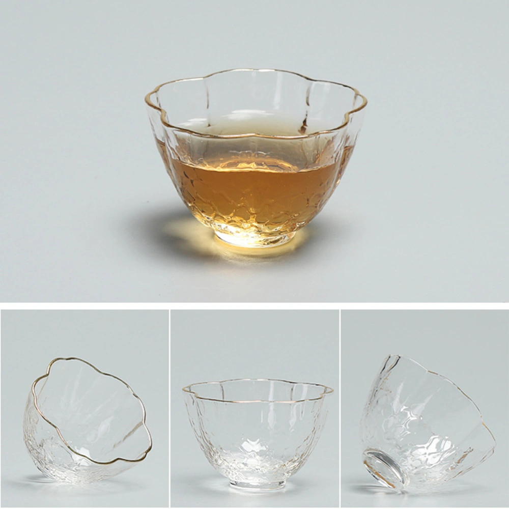 Multi-purpose Drinking Mug Glass Water Cups Heat-resisting Glass Cup Portable Delicate Grain Tea Cups for Office Home 