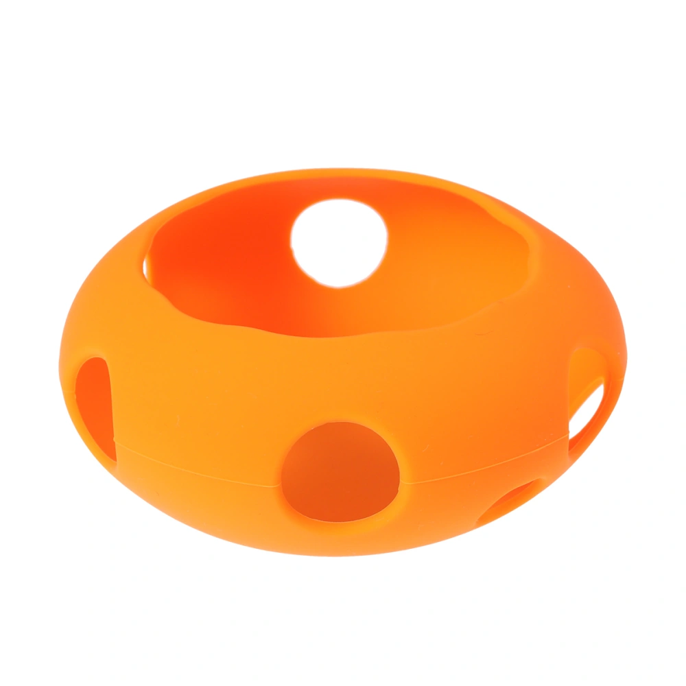 Silicone Protective Case Fashion Anti-dust Anti-Scratch Cover Case Compatible for Home Mini (Orange)