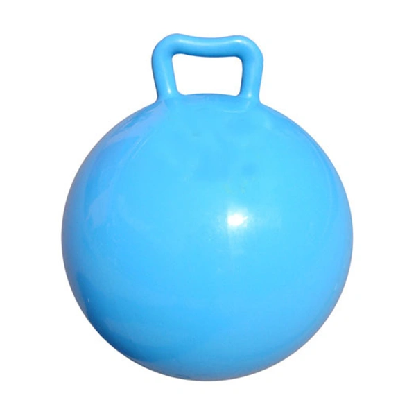 Children Kids Inflatable Bounce Jumping Hopper Hop Ball (Blue)