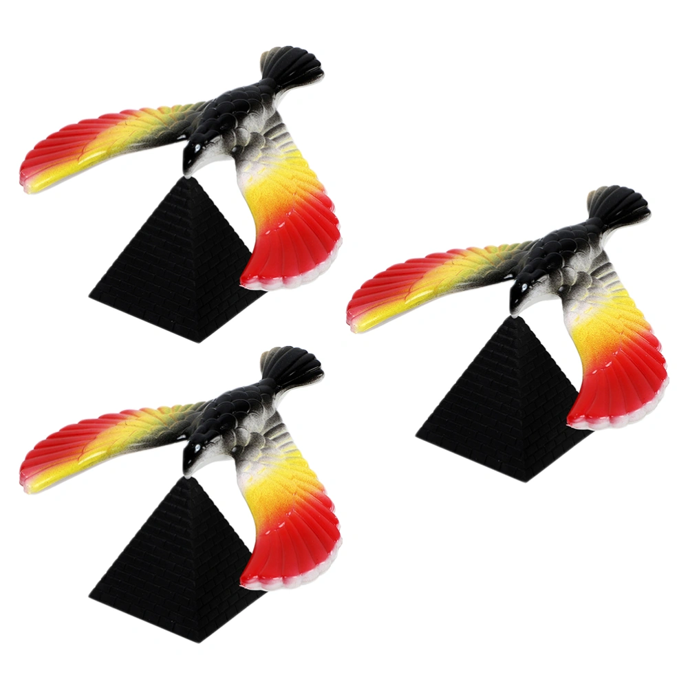 3Pcs Balance Eagle Toys Plastic Balance Birds Toys Creative Balance Eagle Toy