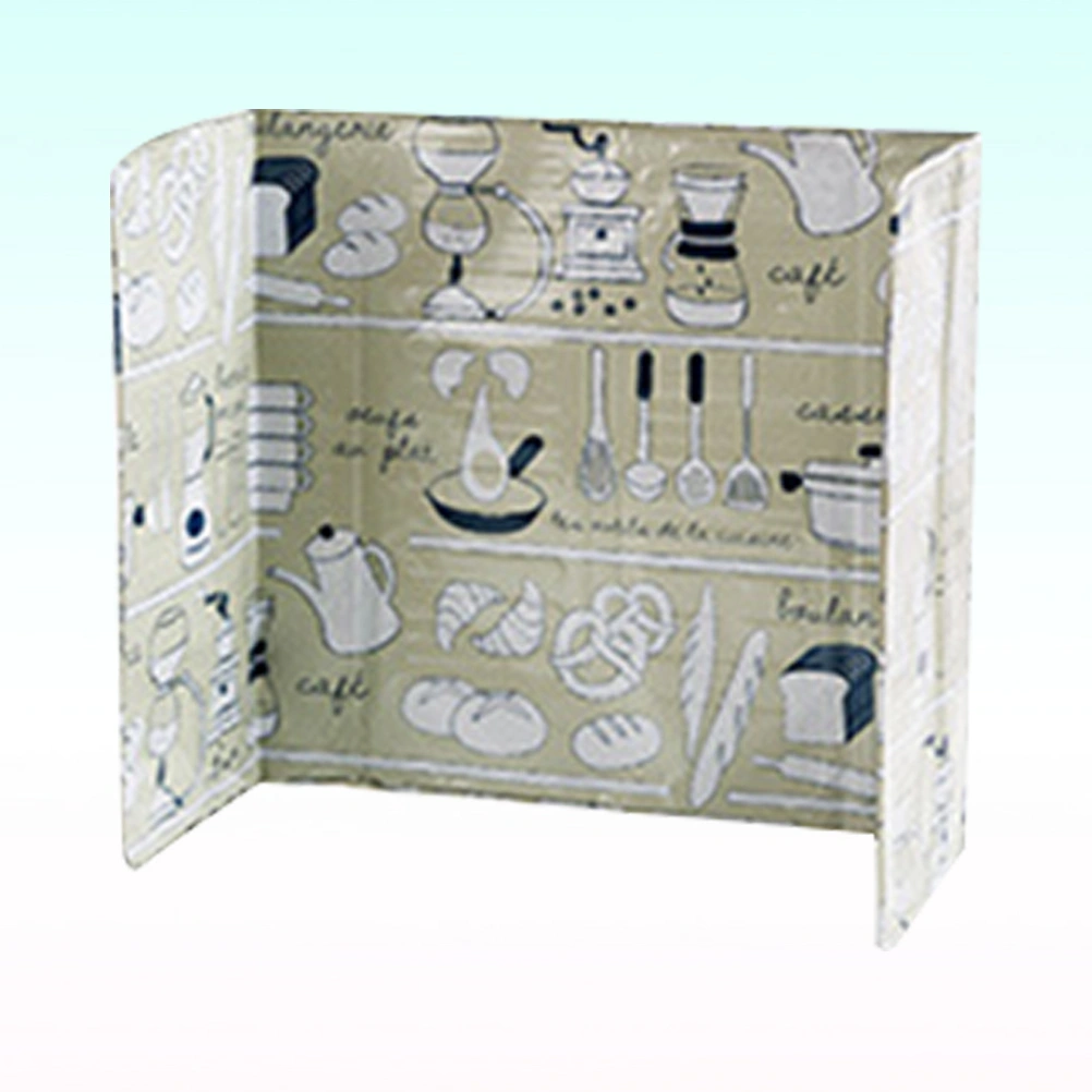 1PC Gas Stove Aluminum Foil Oil Heat-insulation Board Kitchen Cooking Oil Guard Home Stove Anti-splash Oil Baffle