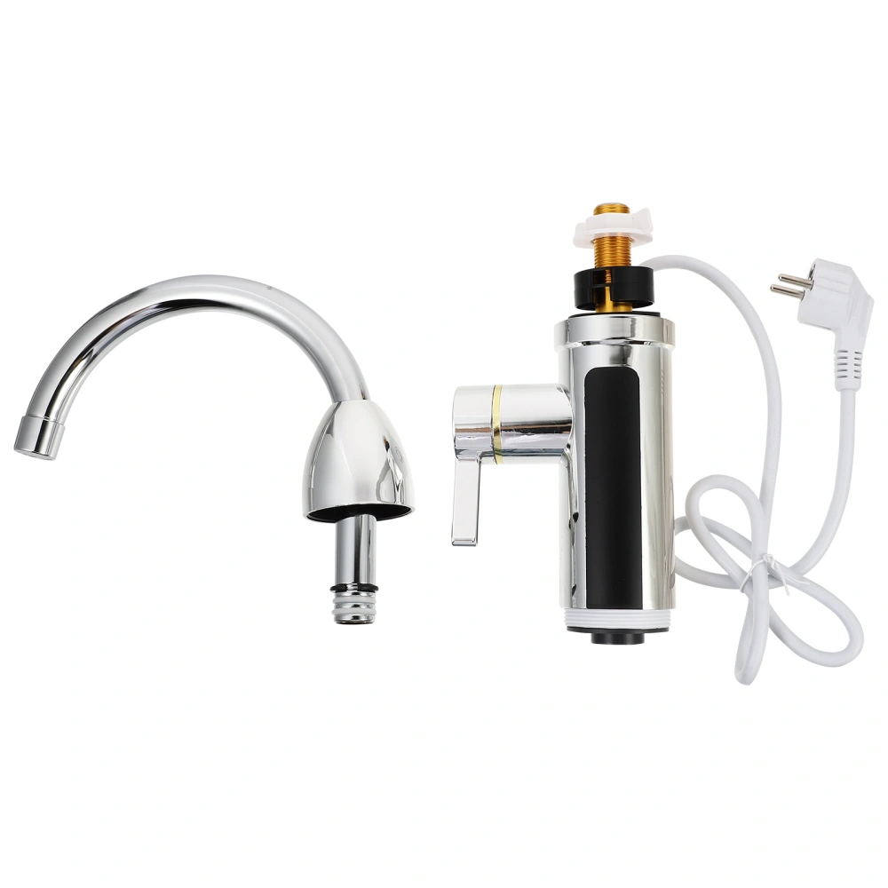 1Pc Multifunctional Heating Faucet Water Heat Tap Electric Faucet (EU Plug)