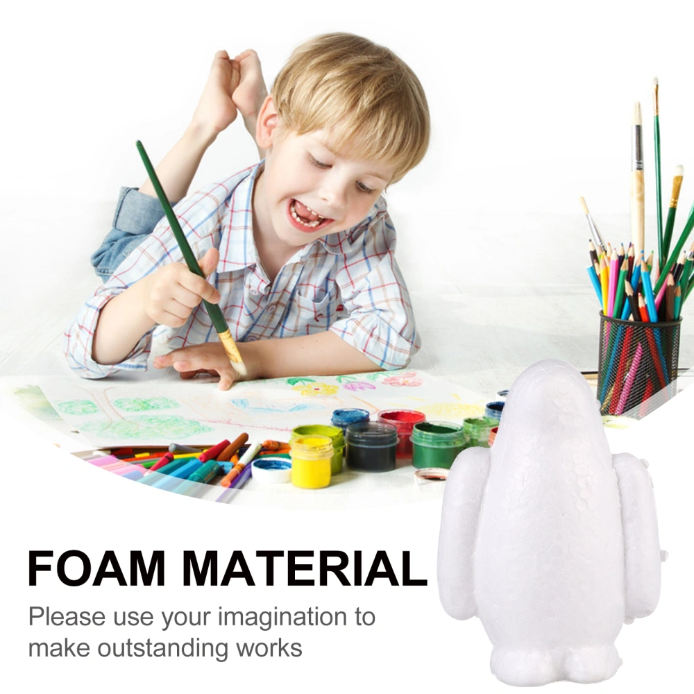 15pcs Mini Painting Modeling Foam Mould White DIY Crafts Home Ornament