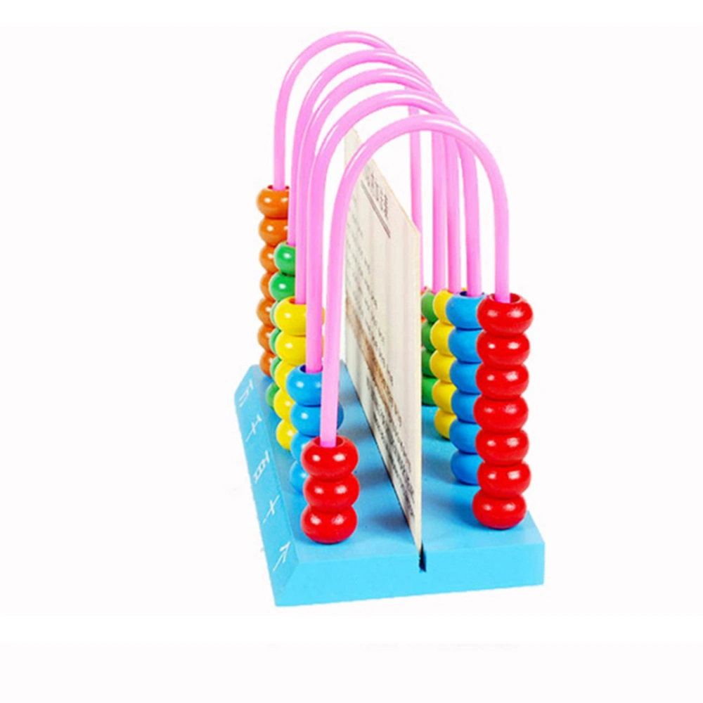 Wooden Kids Educational Plaything Arithmetic Abacus Calculating Tool Educational Abacus Toy for Kids