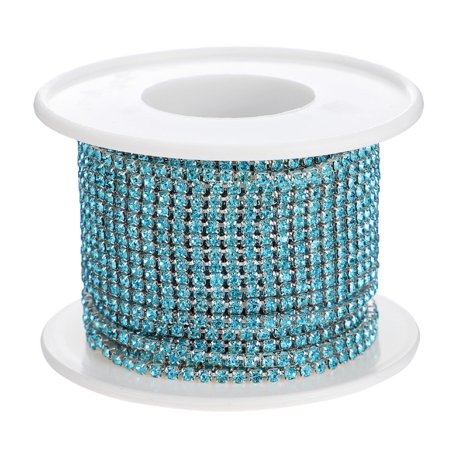1 Roll of Rhinestone Chain Trimming Claw Chain Decorative Rhinestone Claw Chain DIY Jewelry Craft