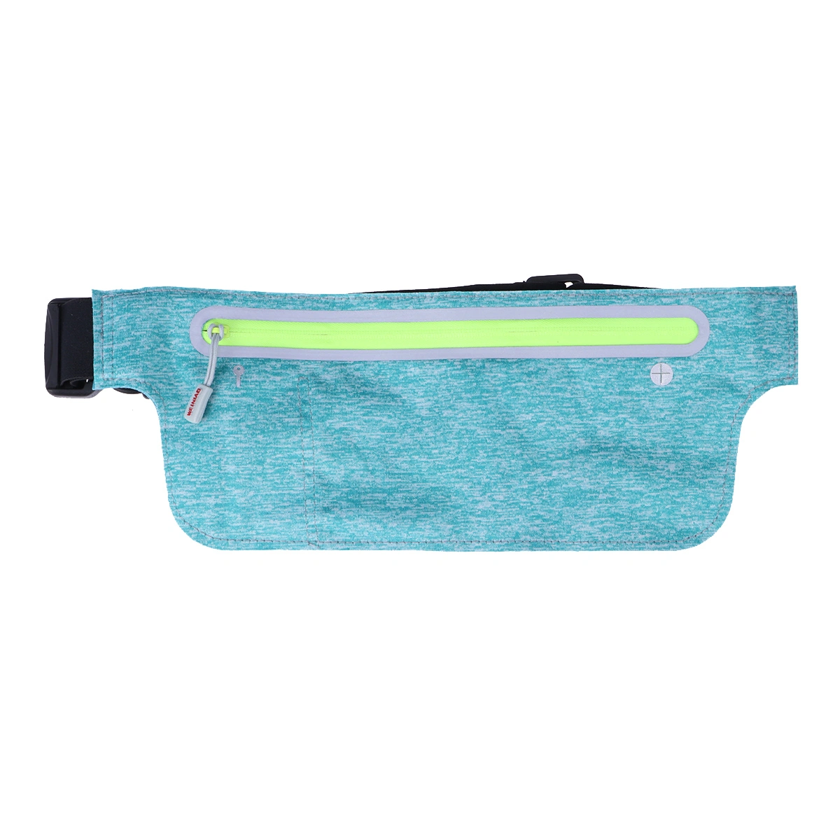Sports Waist Bag Waterproof Lycra Adjustable High-elastic Belt Lightweight Storage Pouch Outdoor for Money Phone Keys Earphone (Blue) (6.5inch)