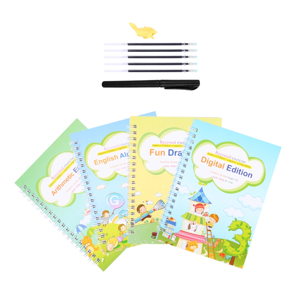 1 Set Children Writing Practice Book Groove Practice Book Writing Practice Tool