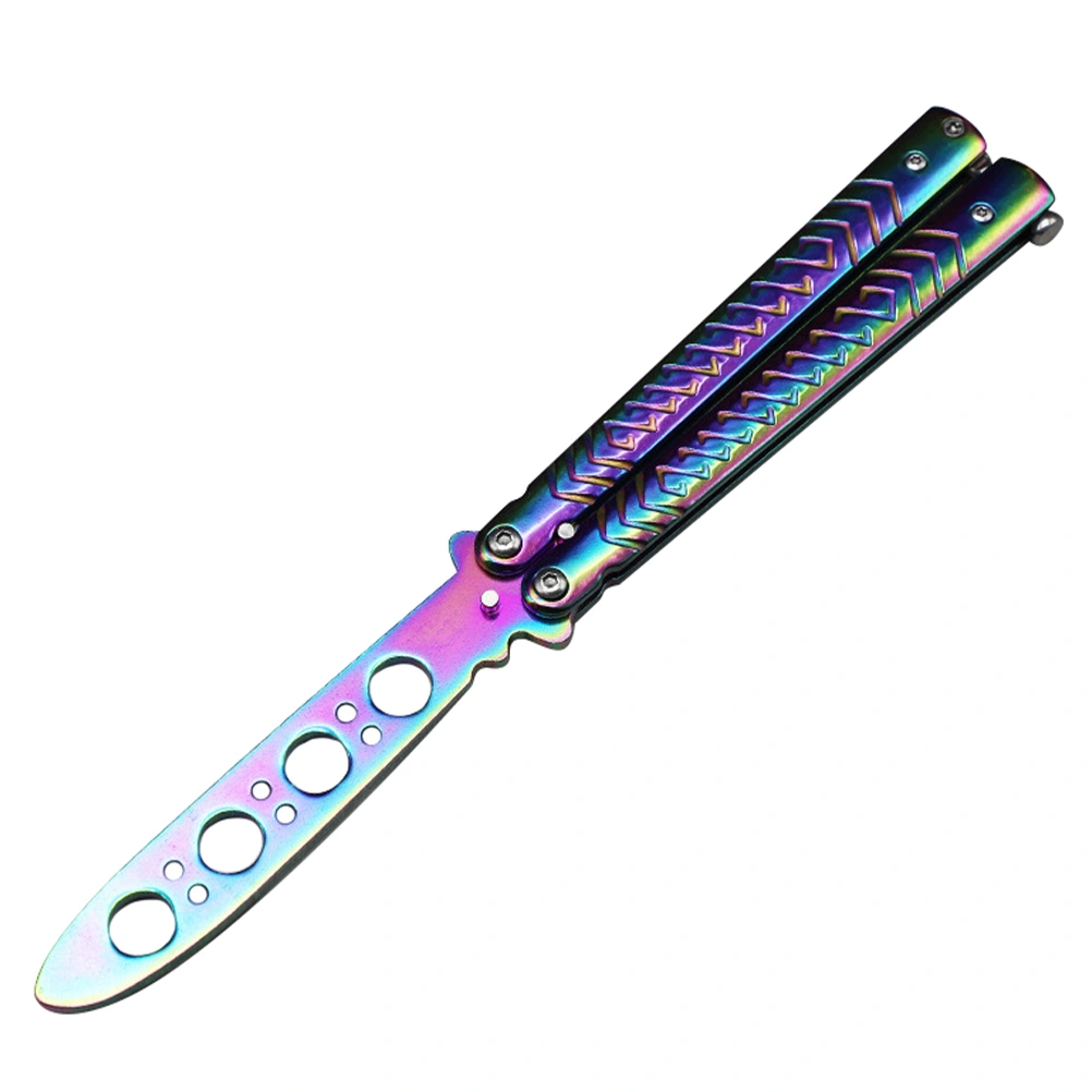 1Pc Practice Balisong Training Beginner Blunt Tool