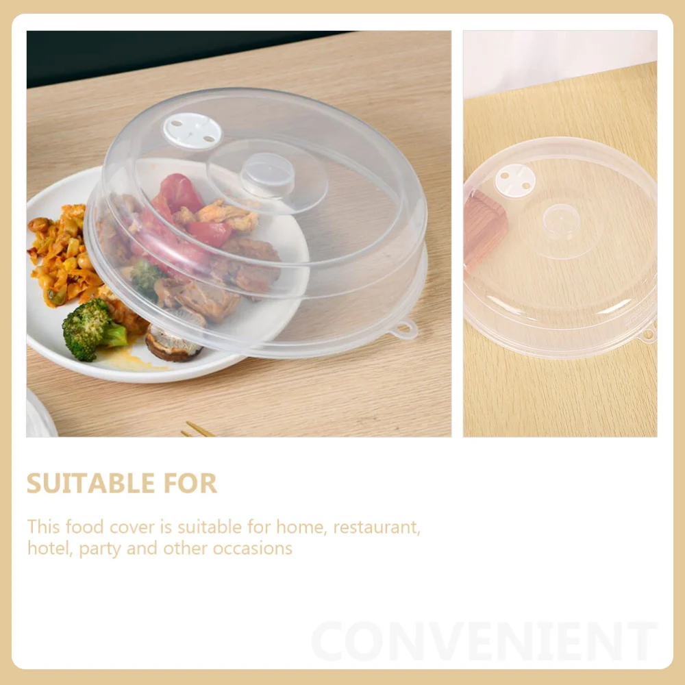 2Pcs Microwave Cover Food Preservation Cover Microwave Heating Cover Sealing Food Cover