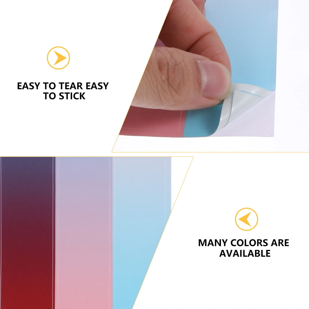 3Pcs Gradient Color Writting Stylus Pen Stickers Compatible for Apple Pencil 2