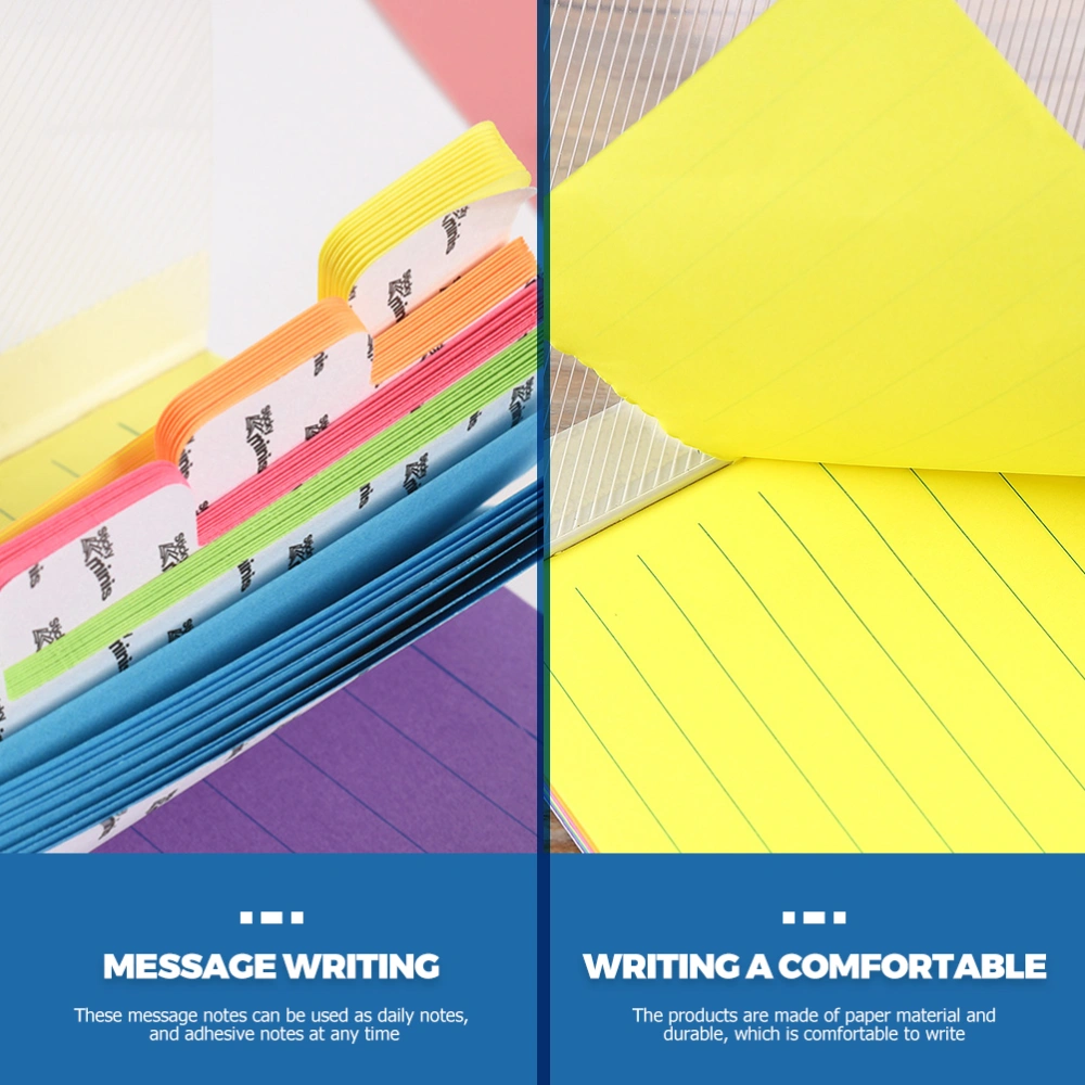 Sticky Notes To-do List Notepads Office Message Stickers Colorful Note Pads