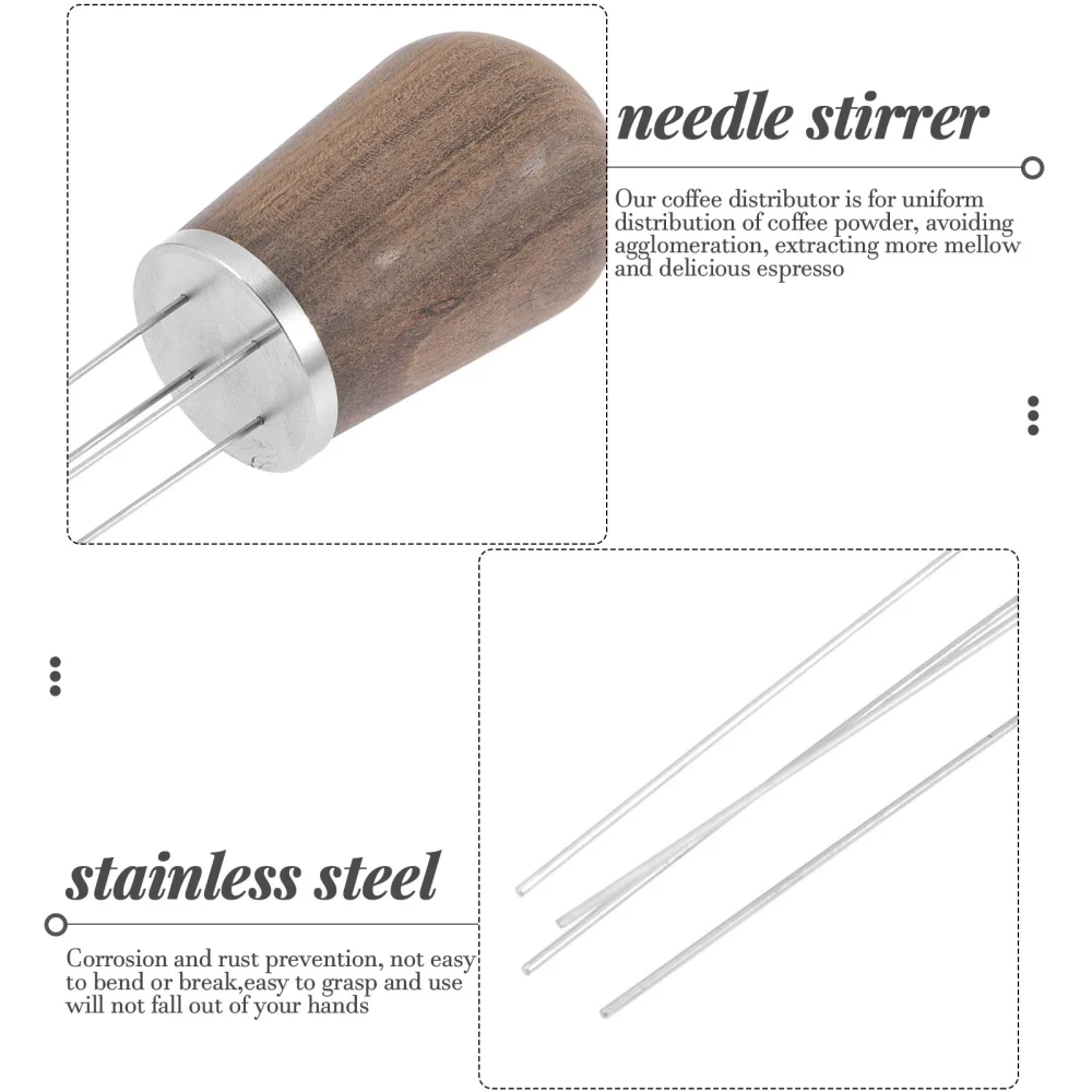 Espresso Coffee Stirrer Needle Type Espresso Distribution Stirring Tool