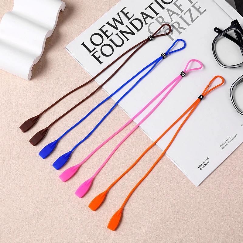 5pcs Neck Hanging Eyeglasses Lanyards Anti-wear Glasses Ropes Portable Glasses Lanyards Supplies