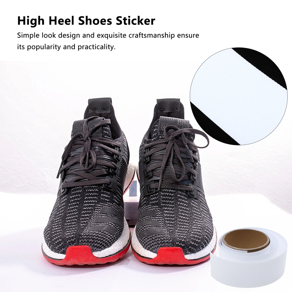 2 Rolls Anti-skid High Heel Shoes Sticker Self-adhesive Shoe Sole Sticker