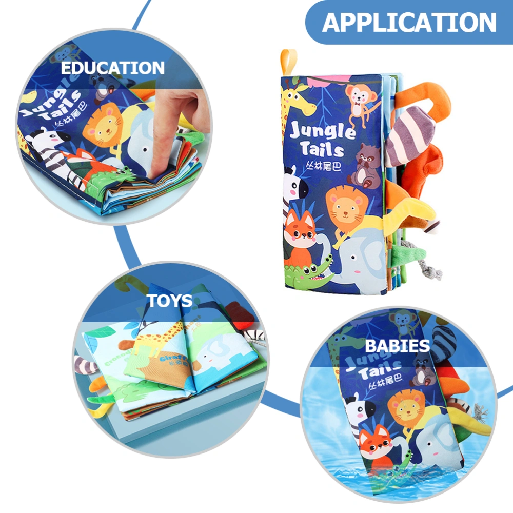 Interesting Cloth Book Multi-function Baby Plaything Cartoon Toddler Toy Baby Accessory