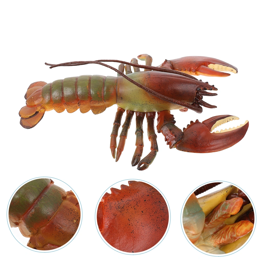 Simulation Sea Lobster Model Creative Marine Animals Model Child Cognitive Toy