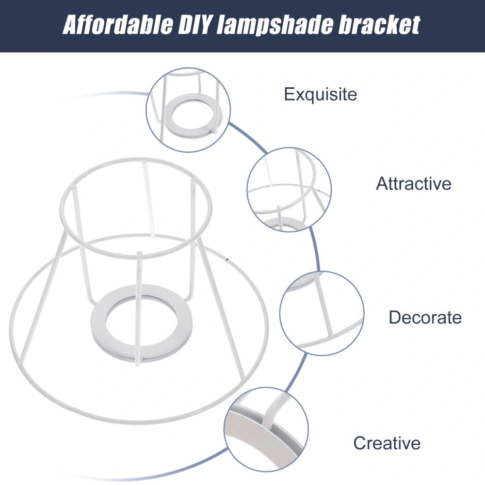 DIY Chandelier Bracket Iron Lampshade Frame Practical Lampshade Bracket