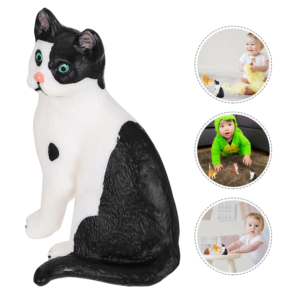 1Pc Realistic Kitten Models Animal Cat Figurines Toys Plastic Animal Model