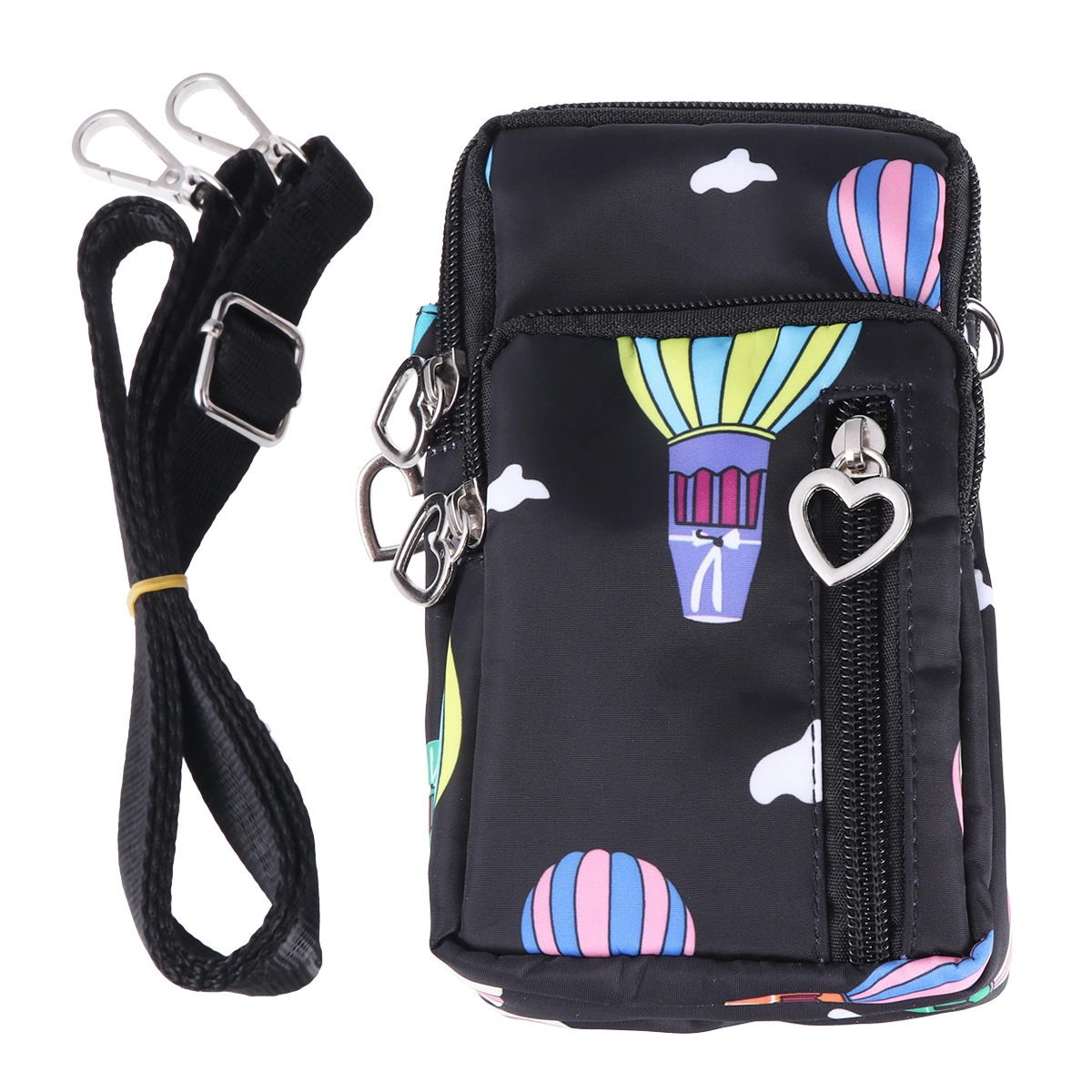 Mini Crossbody Bag Single Shoulder Bag Cell Phone Purse Wallet Bag for Women Lady (Purple Balloon)